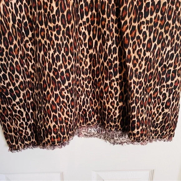 Tommy BAHAMA linen leopard dress size XL - Picture 2 of 8